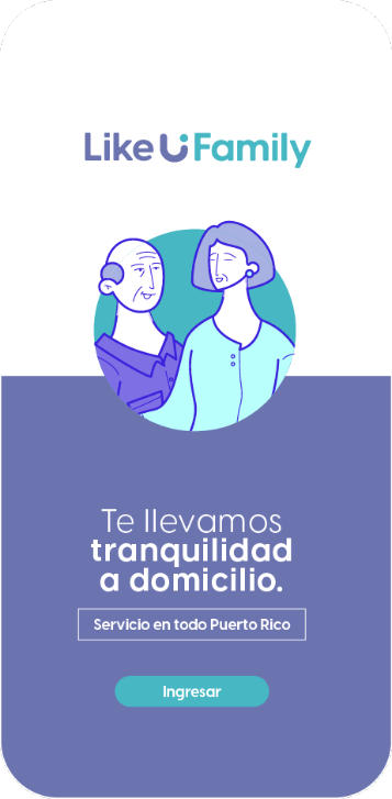 Panel de aplicación móvil